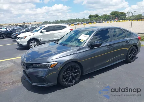 2023 Honda Civic Sport из США, поврежденный, VIN 2HGFE2F51PH561518